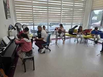 Kavak Gençlik Merkezi’nde Müzik Zamanı