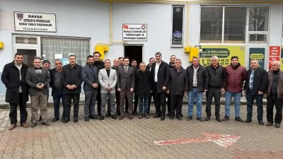 Kaymakam GENÇ'ten Mahalle Muhtarları Derneğine Ziyaret