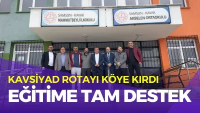 KAVSİYAD Rotayı Köye Kırdı: Eğitime Tam Destek