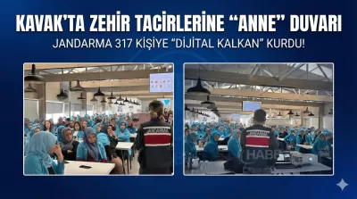 Kavak’ta Zehir Tacirlerine "Anne" Duvarı: Jandarma 317 Kişiye "Dijital Kalkan" Kurdu!