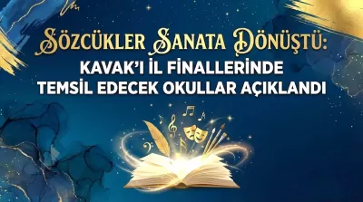 Sözcükler Sanata Dönüştü: Kavak’ı İl Finallerinde Temsil Edecek Okullar Açıklandı