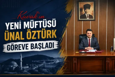 Kavak'ın Yeni Müftüsü Ünal Öztürk Göreve Başladı