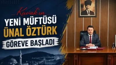 Kavak'ın Yeni Müftüsü Ünal Öztürk Göreve Başladı