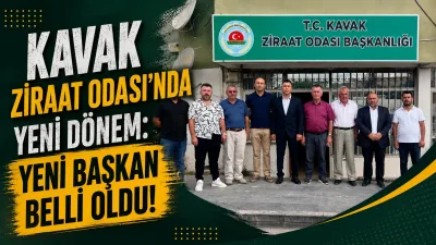 Kavak Ziraat Odası'nda Yeni Dönem: Yeni Başkan Belli Oldu!
