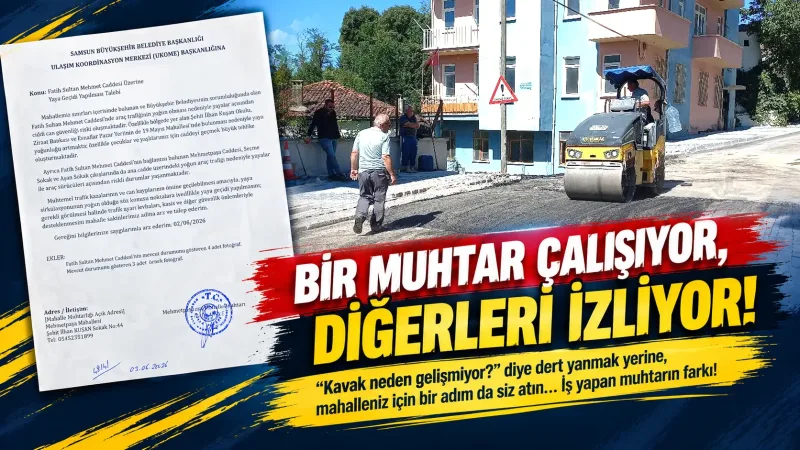 Kavak'ta İş Yapan Muhtarın Farkı! İstedi, Tuttu ve Kopardı: Darısı Diğerlerinin Başına...