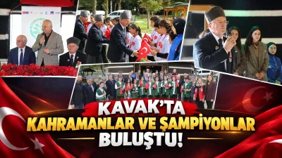 Kavak'ta Nesiller Arası Anlamlı Köprü: "Vatan ve Kahramanlık Buluşması"