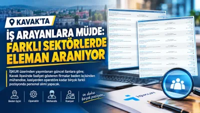 Kavak'ta İstihdam Fırsatı: İŞKUR Üzerinden Çok Sayıda Personel Aranıyor